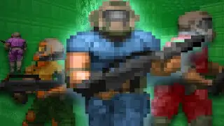 Doom 1+2 Co-op is NUTS