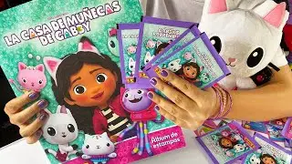 ¡Tiene Estampas de TELA! 🙀😻😸😽 Álbum REVIEW La Casa de Muñecas de Gabby PANINI