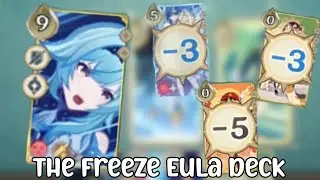 Freeze eula deck is back at it again! Genshin Impact TCG