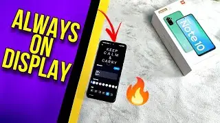 ✅ Redmi Note 10 Always On Display !!