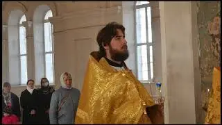 Проповедь епископа Максима в Троицком храме села Зенкино