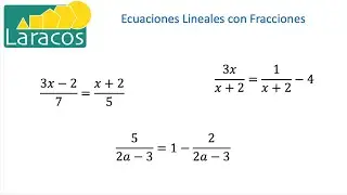 Ecuaciones lineales con fracciones: qué hacer para deshacernos de los denominadores