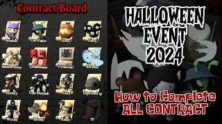 How to COMPLETE ALL 16 VANESSAS CONTRACT / Full Guide / Tower Heroes Roblox / Halloween Event 2024