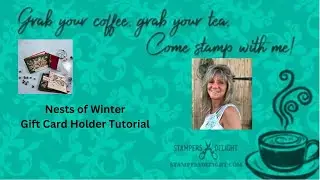 Nest Of Winter Gift Card Holder Tutorial
