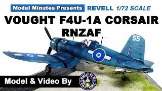 Revell F4U-1A Corsair - 1/72 Scale Plastic Model Kit - Custom Build