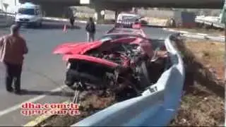 Милевский попал в аварию и разбил свое Феррари !!!