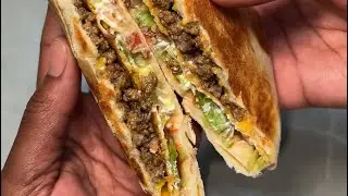 It was the folding that got me 😭😭 #crunchwrapsupreme #blackpeople #easydinnerideas