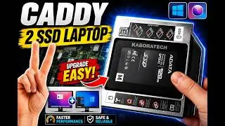 Laptop 2nd SSD HDD Hard Drive Caddy