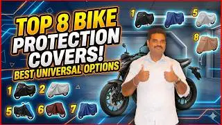 ✅Top 8 Best Universal Bike Cover In India 2026 With Price |Two Wheeler Body Cover Review &Comparison