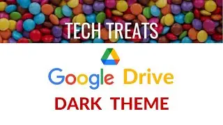 GOOGLE DRIVE - Dark Theme