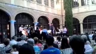 Clarinetissimo ensemble.