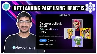 Complete NFT Website using ReactJS | ReactJS Beginner's Project for Resume