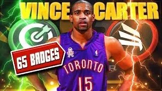 RARE Vince Carter NEW DEMIGOD Build - 65 Badges NBA 2K21