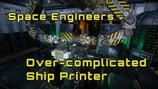 Space Engineers Strike Fighter Ship Printer