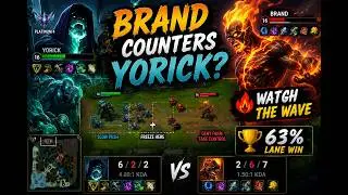 Yorick vs Brand Top – Wave Control Wins This Matchup