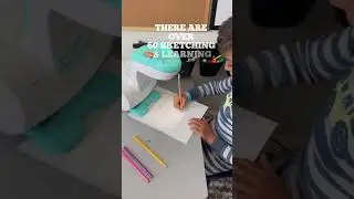 Turn any space into a creative studio where kids can draw, trace, and unleash their artistic visions