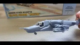 Сборная модель вертолета КА-50
