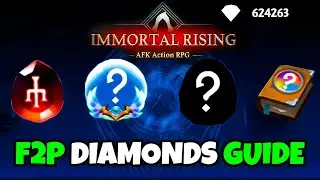HOW TO GET AND SPEND DIAMONDS AS F2P // IMMORTAL RISING GUIDE