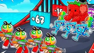 If you can't stop the BRAINROTS coming from the bridge, you're screwed! 💀 | Roblox