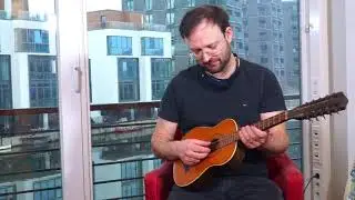 OUGENWEIDE   antique mini guitar   10 strings - appr. 100 years old