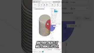 Fusion 360: Push/Pull subtract object #3dprinting #fusion360tutorial #fusion360