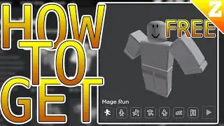 How to get the MAGE ANIMATION PACKAGE for FREE! (AVATAR TRICK!) (ROBLOX)