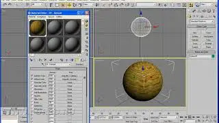 3dsmax.  Урок 374. Свойства материалов имитируемые картами текстур