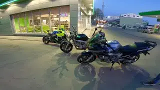 катнули втроем на Gsxr750 , fz6n , fz6s