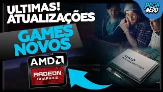 ULTIMAS!!! Atualizações dos Drivers AMD RX SERIES 5000, 6000 e 7000 e Radeon(TM) Graphics XT