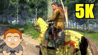 Kingdom Come Deliverance 5K Resolution GTX 1080 TI 8700K Frame Rate Performance Test