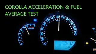 COROLLA GLI ACCELERATION ||GLI |AUTO|TOP SPEED| Corolla top speed