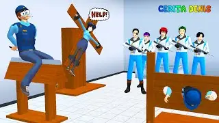 polisi di tangkap tentara jahat 😱 pahlawan yuta datang menyelamatkan ⁉️