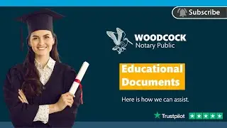 Educational Documents for use abroad - how we can assist you | Woodcock Notary Public