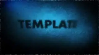Template №3 After Effects - Ледяной текст