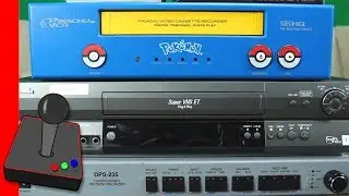 Retro Tech! Old School Audio / Video Pickups (Pikachu VCR, S-VHS + More) - H4G