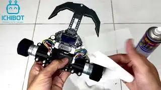 Cara Membersihkan Ban Line Follower Ichibot Agar Lebih Grip dan Stabil