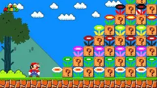 Super Mario Bros. with NEW Custom Flower Power-Ups