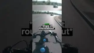 Biker Gets REAR ENDED By His Mother!