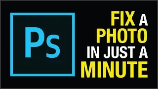 FIX A PHOTO IN ONE MINUTE | PHOTOSHOP | SOUTH AFRICAN