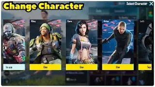 How to Change Character in PUBG Mobile 2023