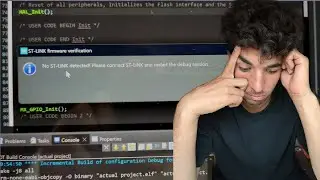 No ST-LINK detected! Please connect ST-LINK and restart the debug session (HOW TO RESOLVE)