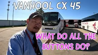 What do all the buttons do Van Hool CX45