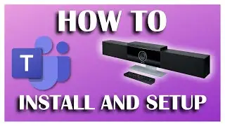 How to install and setting up Polycom video conference camera with Microsoft Teams