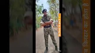 रोब किरदार का होता है  💯#sscgd #crpf  👌#armystatus 🫡#ak47 ♥️ #kirdar #ssb #stausvideo #explorepage