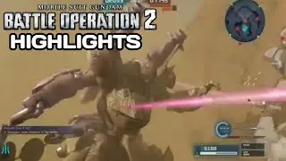 kämpfer going in full-force. (moblie suit: gundam battle operation 2 highlights / gameplay)