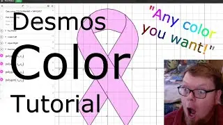 Desmos Color Hack | How to Use Any Color You Want