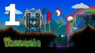 LP Terraria с модами #1 [N Terraria 1.3 №1]
