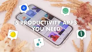 productivity apps you might not have heard of 🤔 task management, habit tracking, & learning