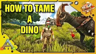 How To Tame A Dino - ARK Survival Evolved