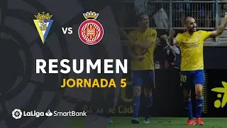 Highlights Cadiz CF vs Girona FC (2-0)